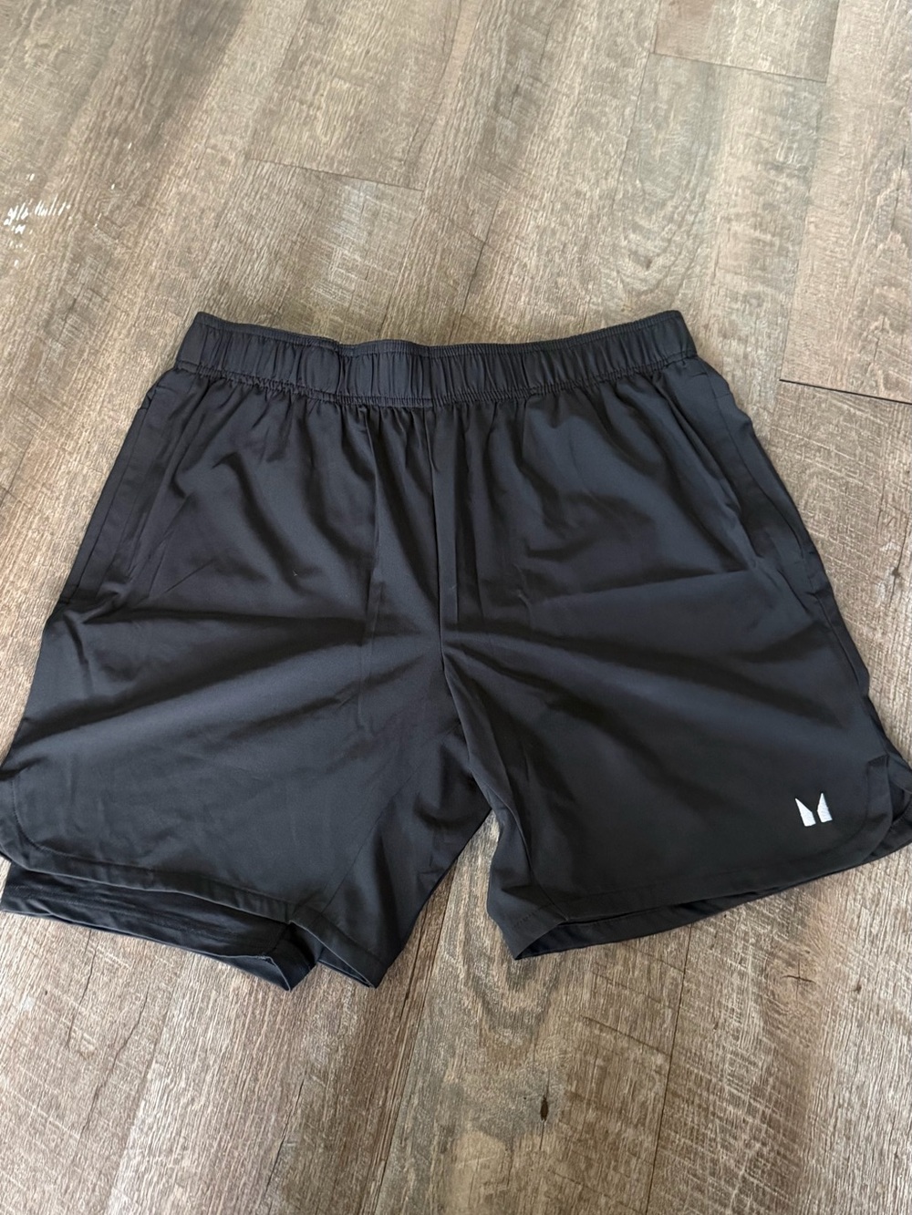 Myprotein 7’ Lined Training Shorts. Men's Black Performance Running Shorts